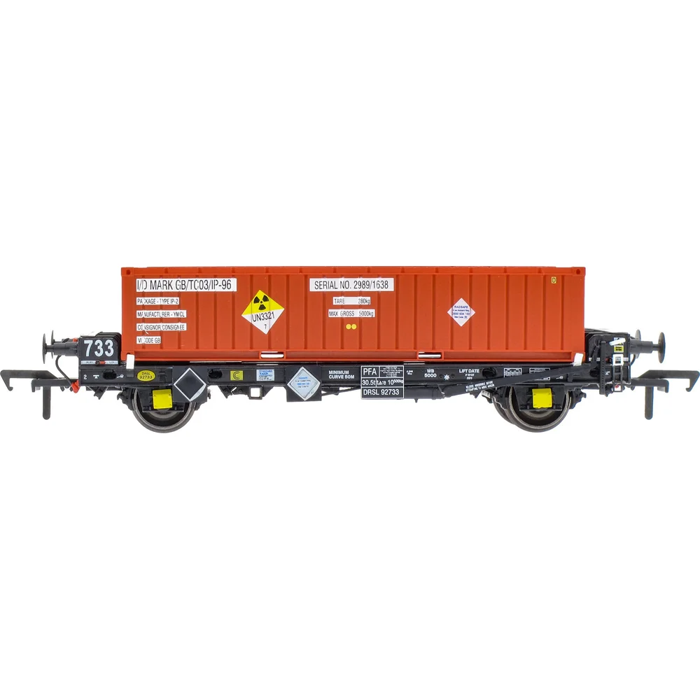 Accurascale ACC2084DRSQ — Side Elevation by Accurascale