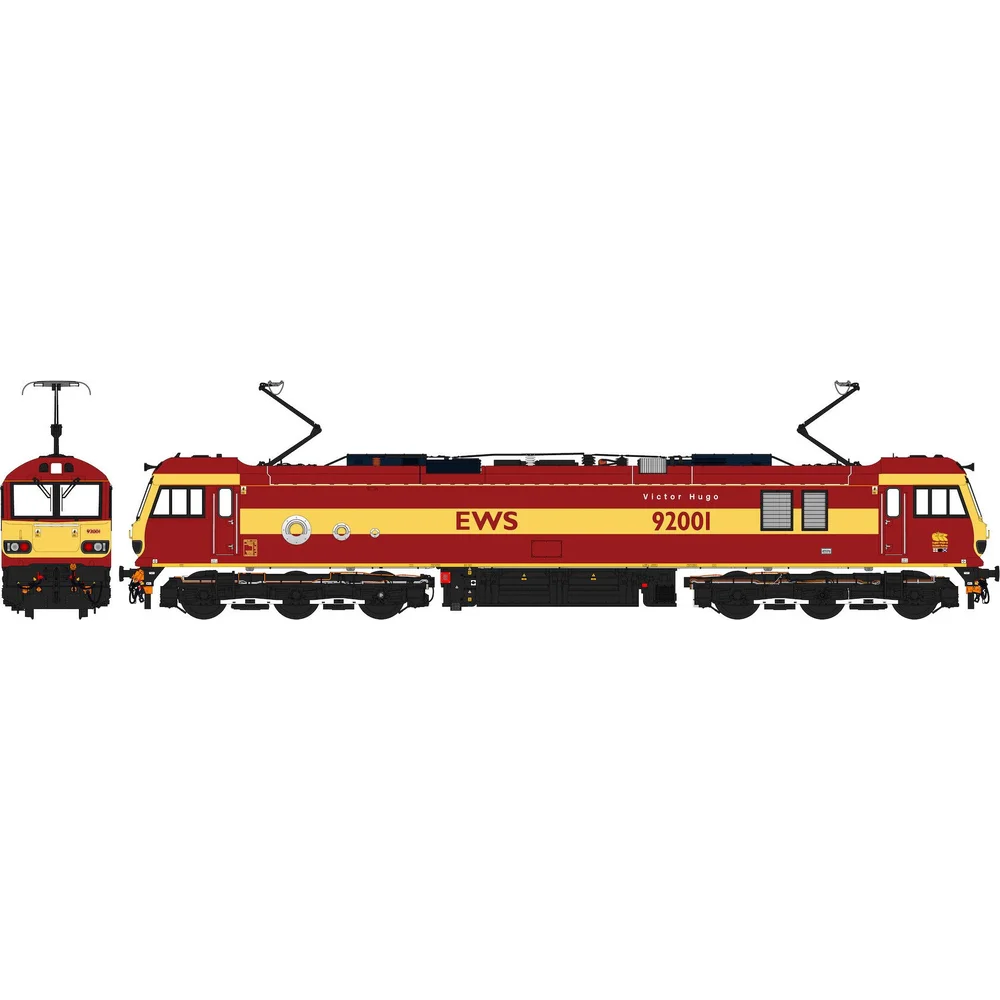 Accurascale ACC2190-92001 — Illustration Front And Side Elevations by Accurascale