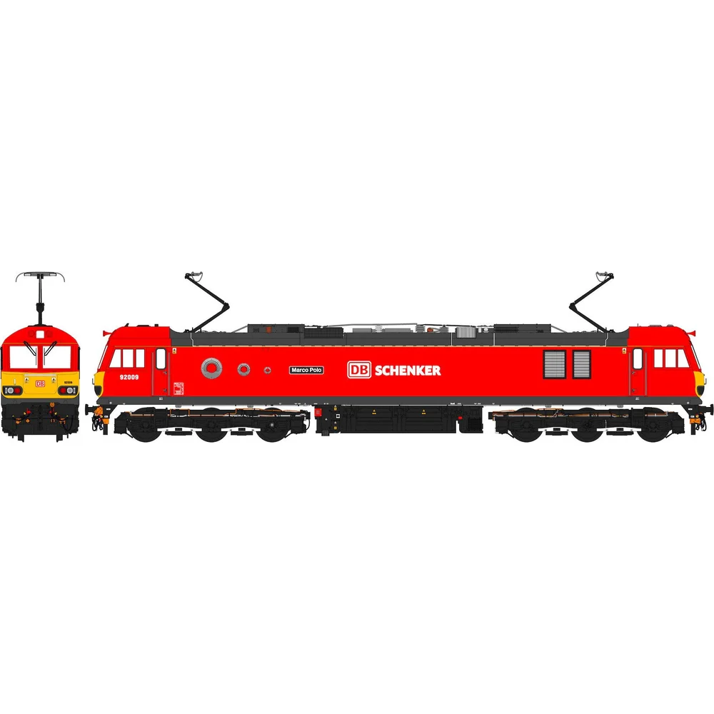 Accurascale ACC2192-92009DCC — Illustration Front And Side Elevations by Accurascale