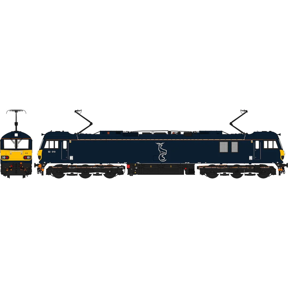 Accurascale ACC2193-92010DCC — Illustration Front And Side Elevations by Accurascale