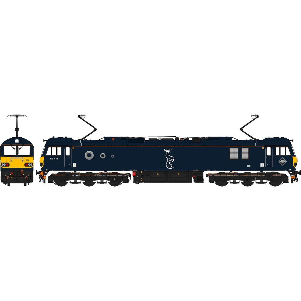 Accurascale ACC2195-92038 — Illustration Front And Side Elevations by Accurascale