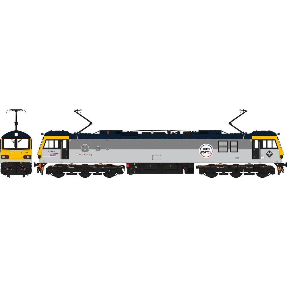 Accurascale ACC2201-92043 — Illustration Front And Side Elevations by Accurascale