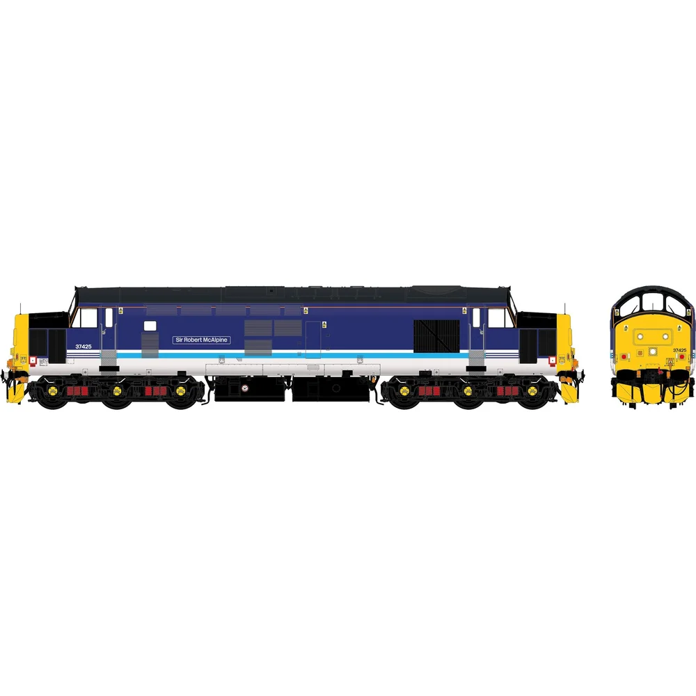 Accurascale ACC232137425DCC — Illustration Front And Side Elevations by Accurascale