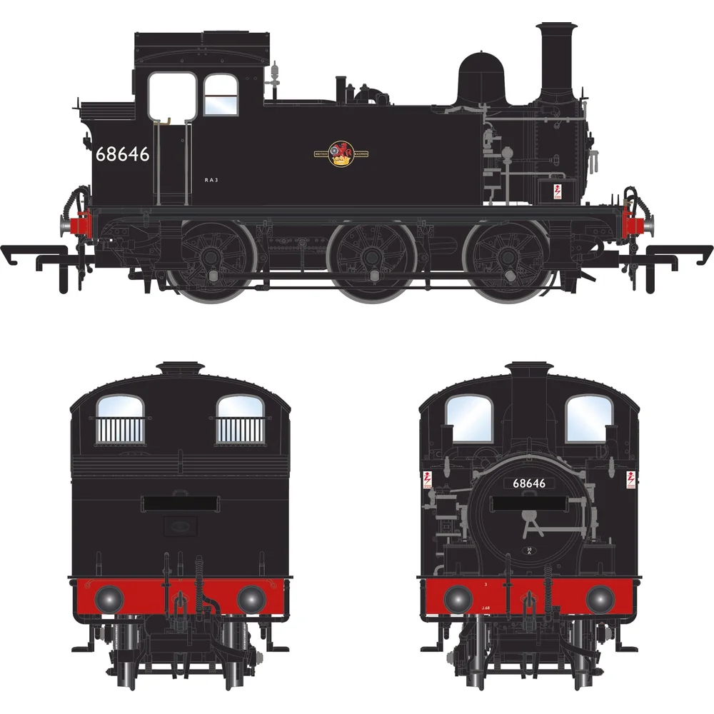 Accurascale ACC2428 — Illustration Front And Side Elevations by Accurascale
