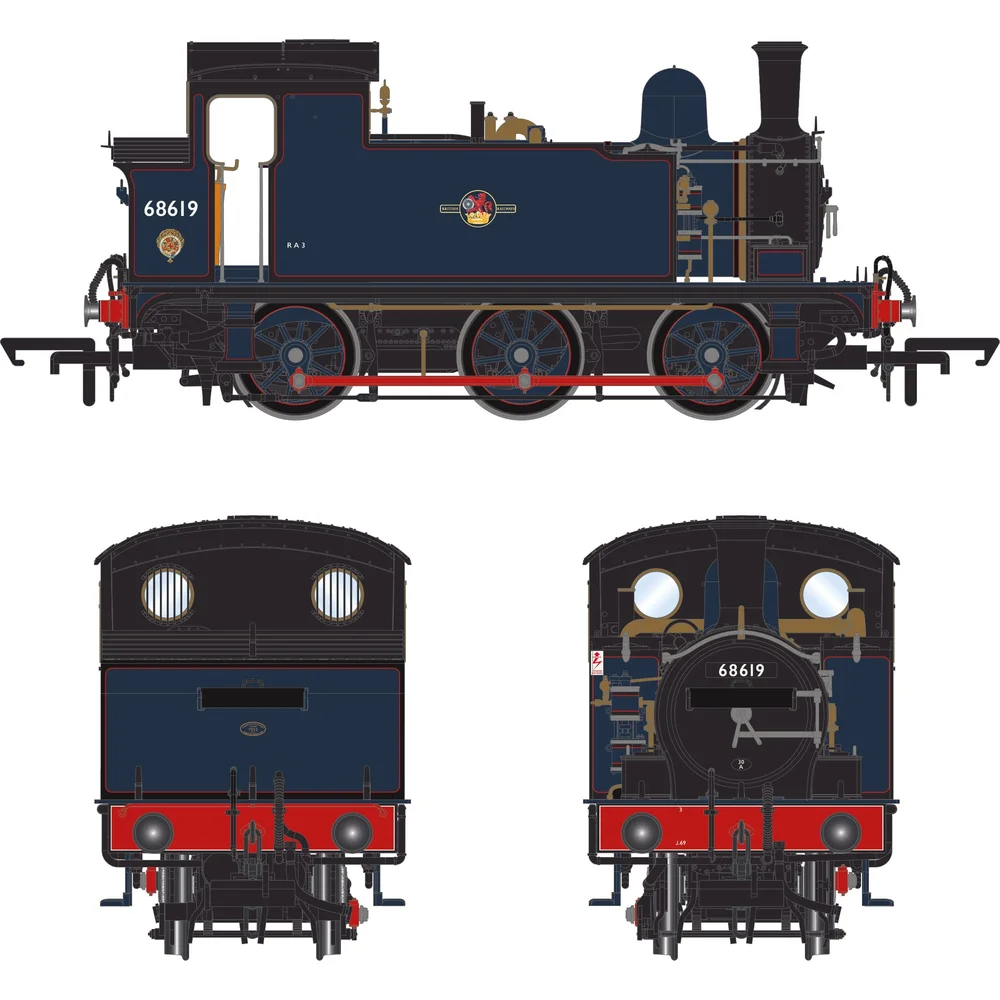 Accurascale ACC2429 — Illustration Front And Side Elevations by Accurascale