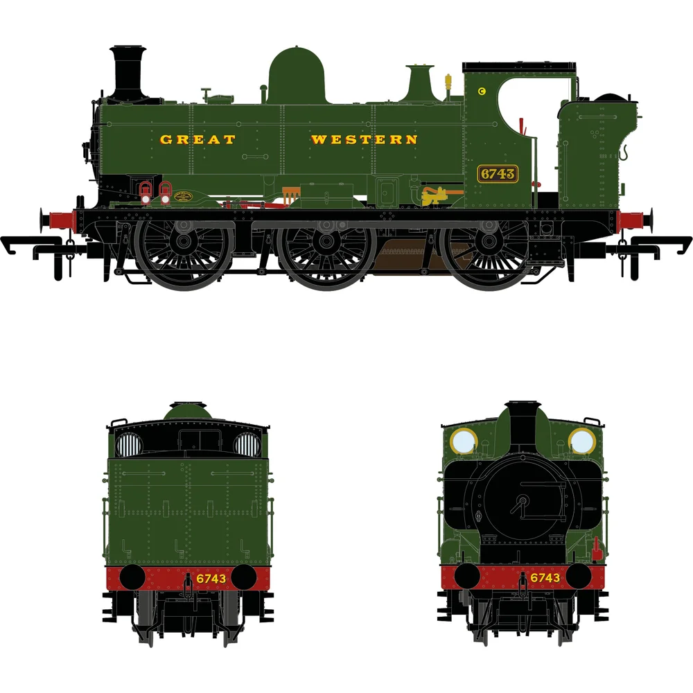 Accurascale ACC2871 — Illustration Front And Side Elevations by Accurascale