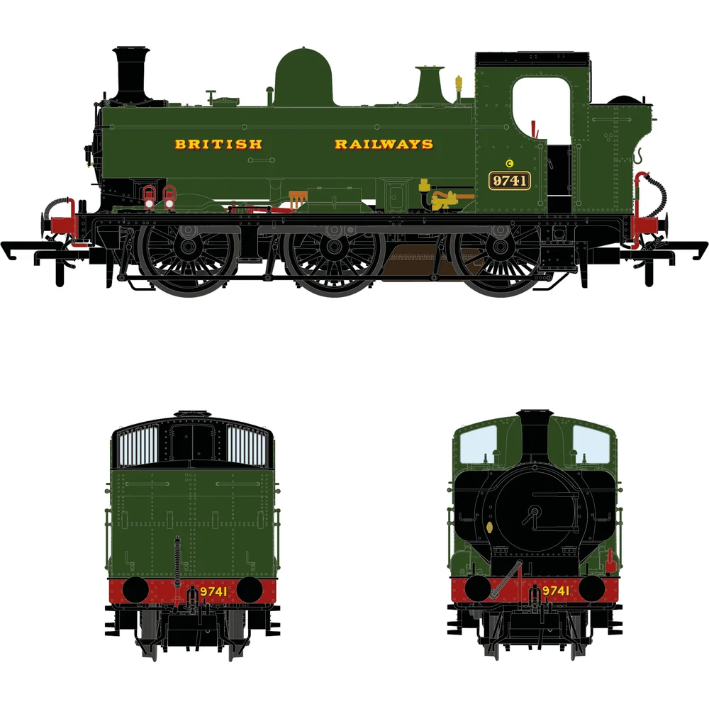 Accurascale ACC2885-DCC — Illustration Front And Side Elevations by Accurascale