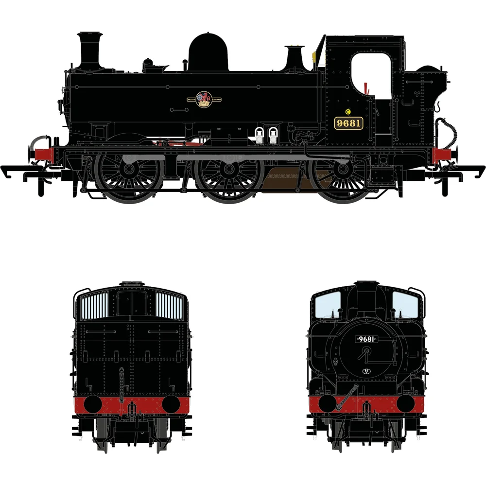 Accurascale ACC2887-DCC — Illustration Front And Side Elevations by Accurascale