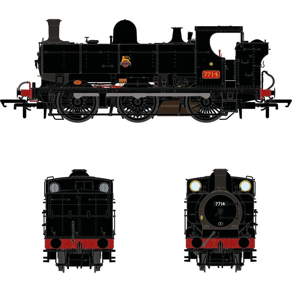 Accurascale ACC2877 — Illustration Front And Side Elevations by Accurascale