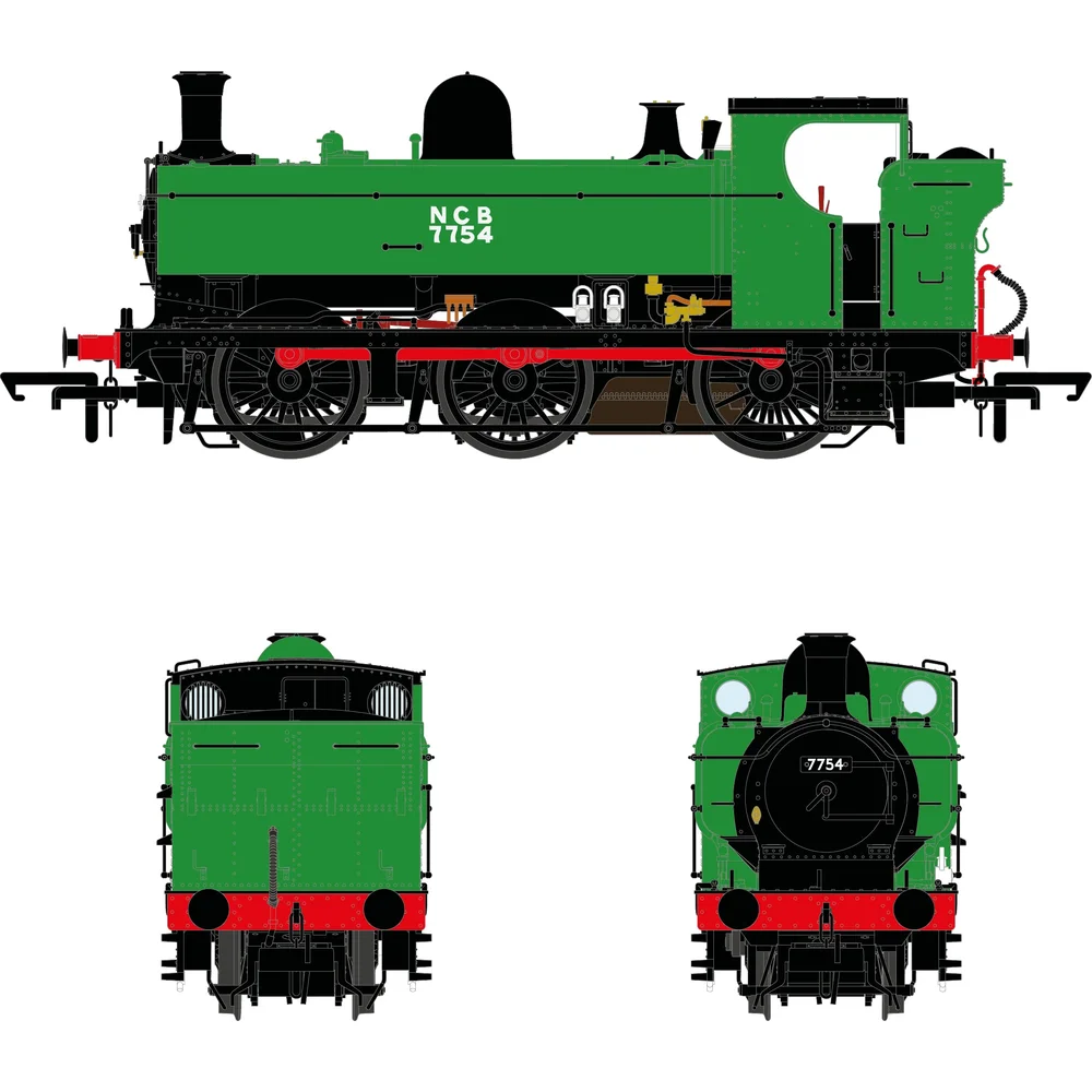 Accurascale ACC2879-EXL — Illustration Front And Side Elevations by Accurascale