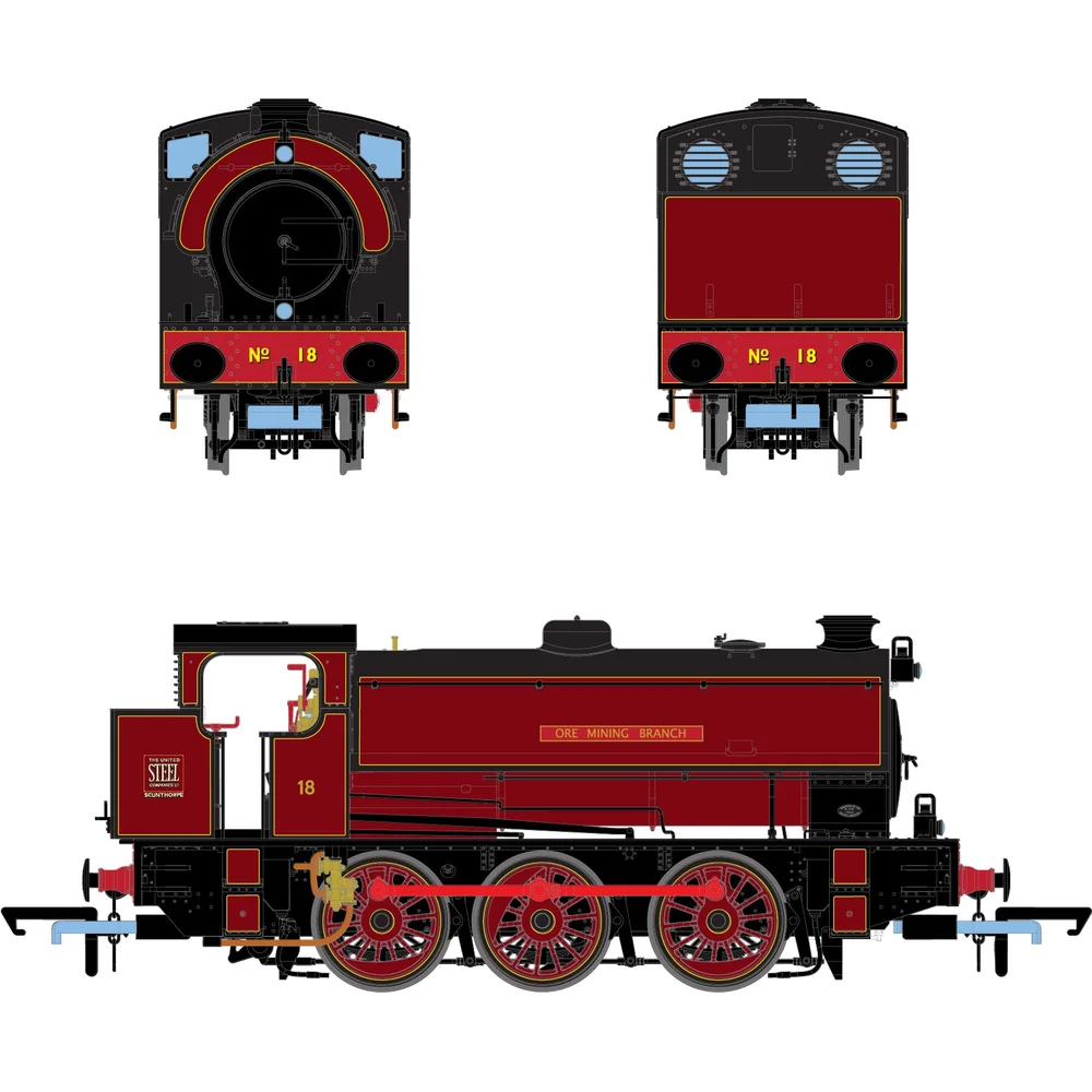 Accurascale ACC3099 — Illustration Front And Side Elevations by Accurascale