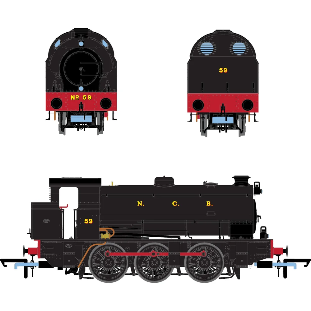 Accurascale ACC3107 — Illustration Front And Side Elevations by Accurascale