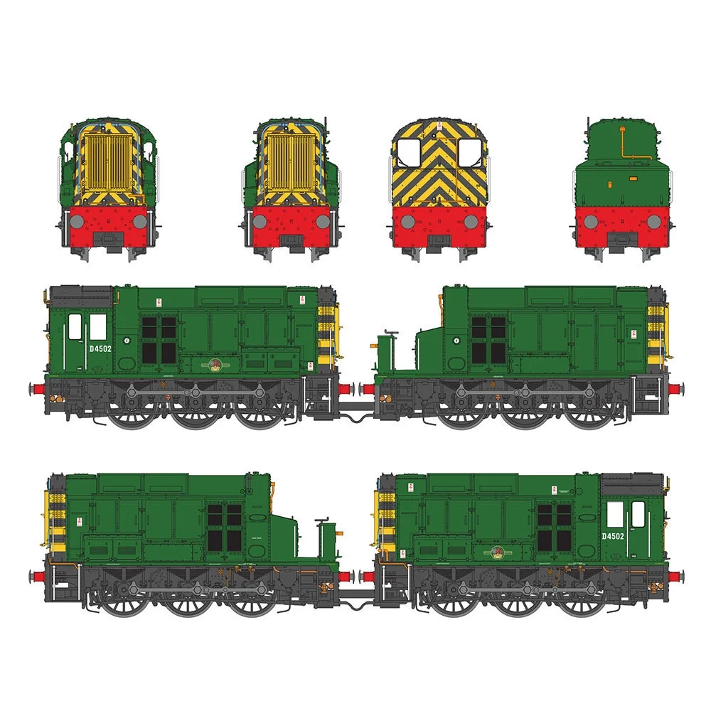 Bachmann 35-945 — Illustration All Elevations by Bachmann