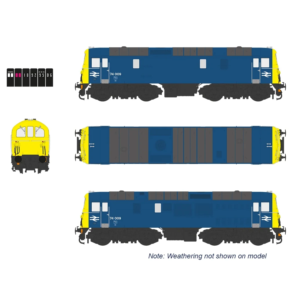 EFE Rail E82010 — Illustration All Elevations by EFE Rail