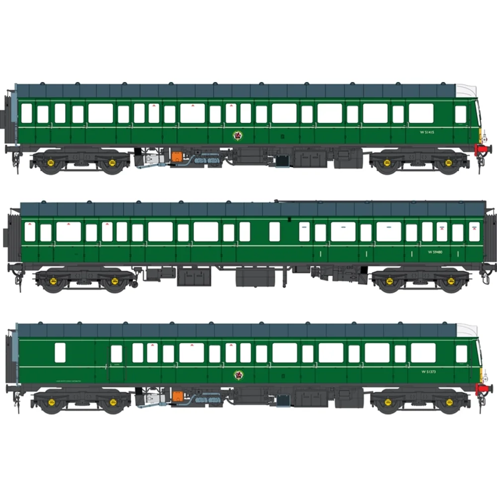 Heljan 1176 — Illustration Side Elevation by Heljan