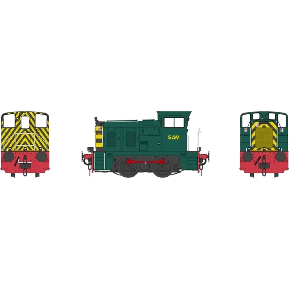Heljan 2850 — Illustration All Elevations by Heljan