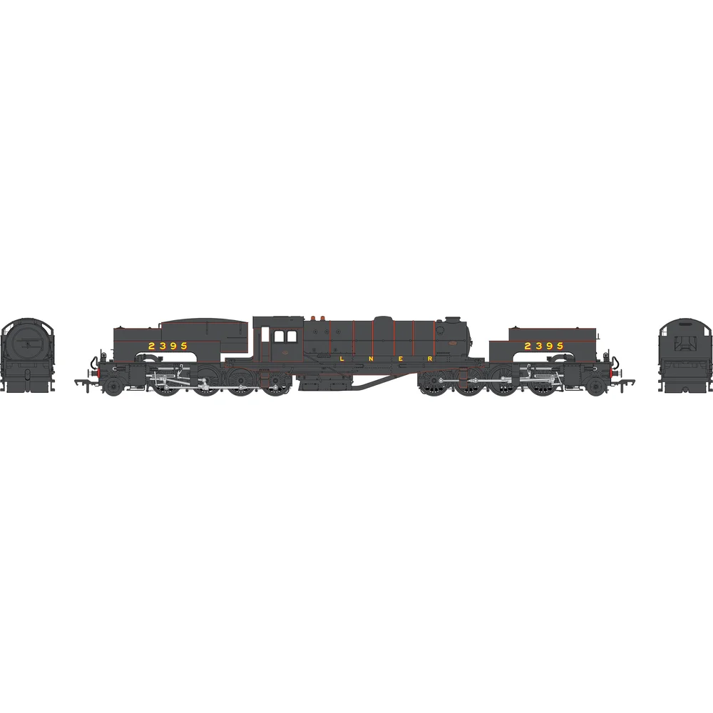 Heljan 30003 — Illustration Front And Side Elevations by Heljan
