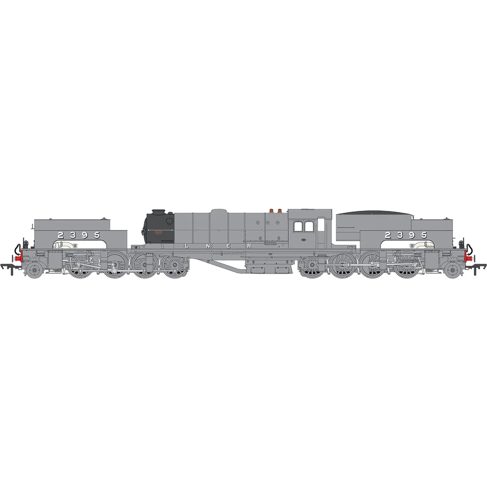 Heljan 30013 — Illustration Side Elevation by Heljan