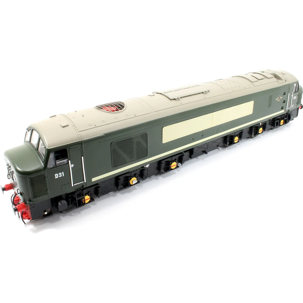 Heljan 45100 — Overhead Chassis Detail View by Heljan