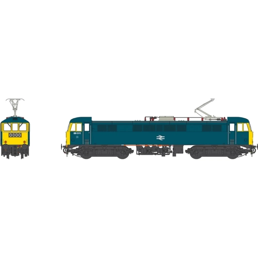 Heljan 8659 — Illustration Front And Side Elevations by Heljan