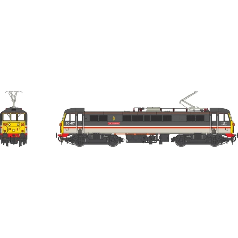 Heljan 8661 — Illustration Front And Side Elevations by Heljan