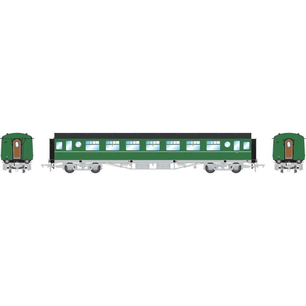 Irish Railway Models IRM1212 — Illustration Front And Side Elevations by Irish Railway Models