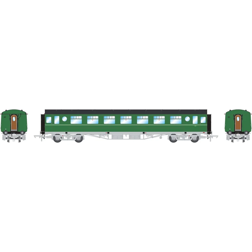 Irish Railway Models IRM1213 — Illustration Front And Side Elevations by Irish Railway Models