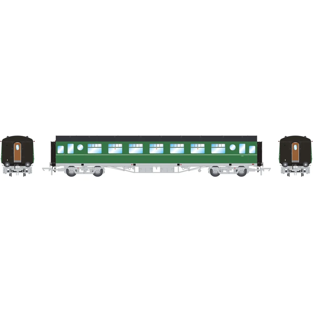 Irish Railway Models IRM1214 — Illustration Front And Side Elevations by Irish Railway Models
