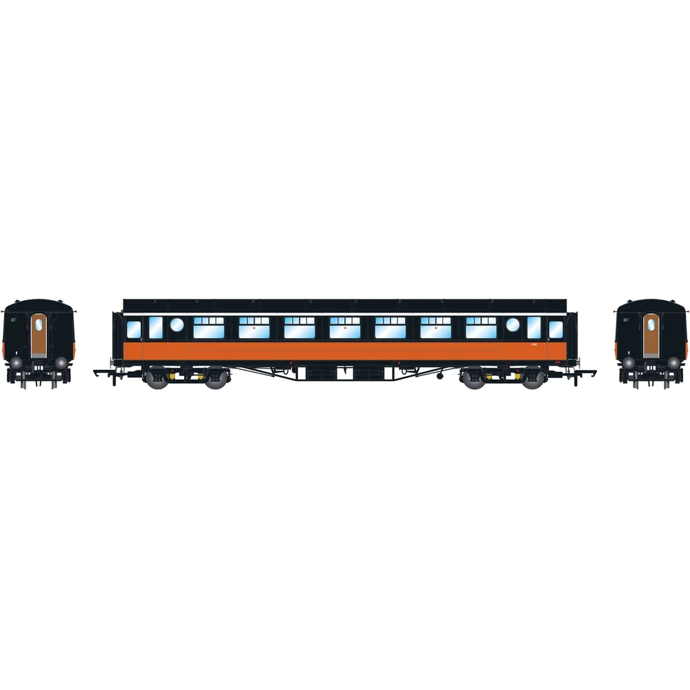 Irish Railway Models IRM1217 — Illustration Front And Side Elevations by Irish Railway Models