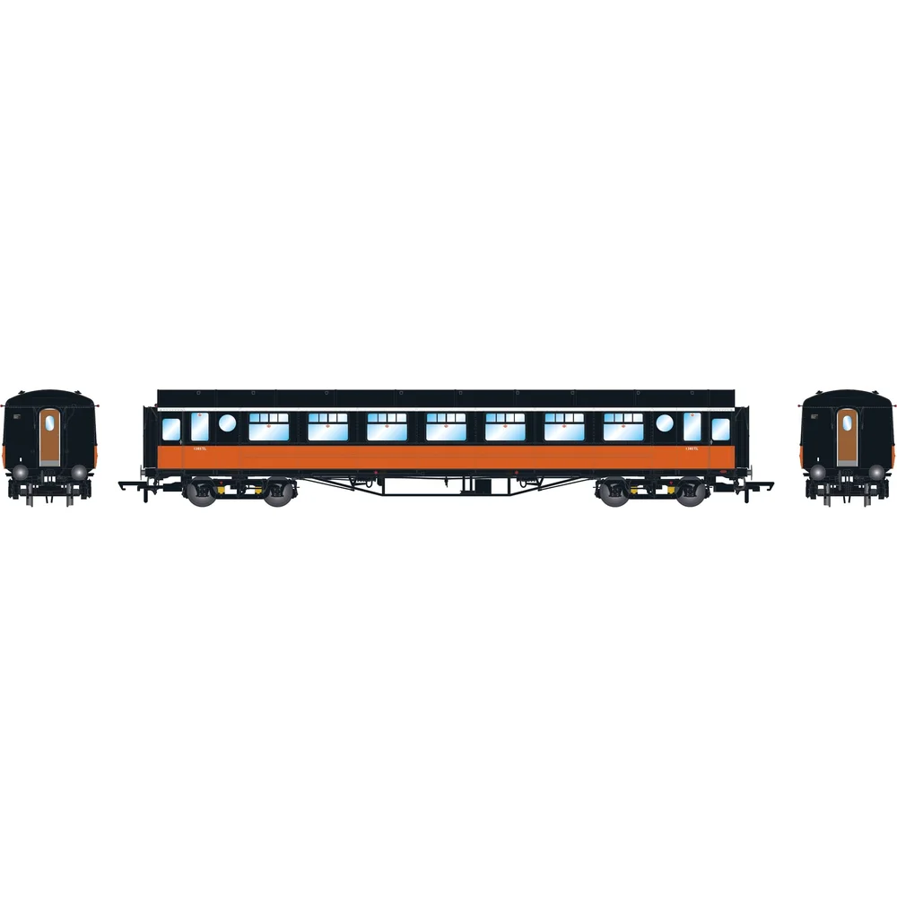 Irish Railway Models IRM1218 — Illustration Front And Side Elevations by Irish Railway Models