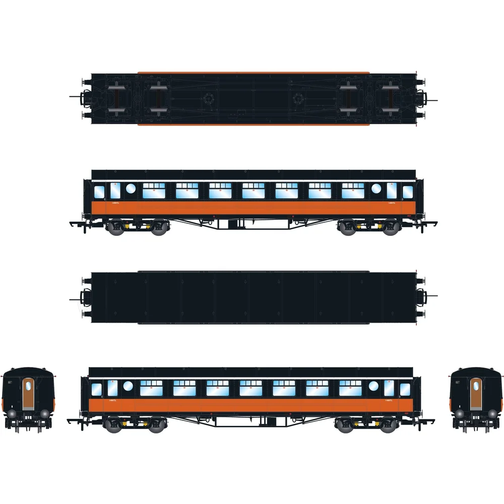 Irish Railway Models IRM1219 — Illustration All Elevations by Irish Railway Models