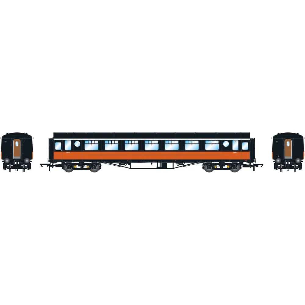 Irish Railway Models IRM1219 — Illustration Front And Side Elevations by Irish Railway Models