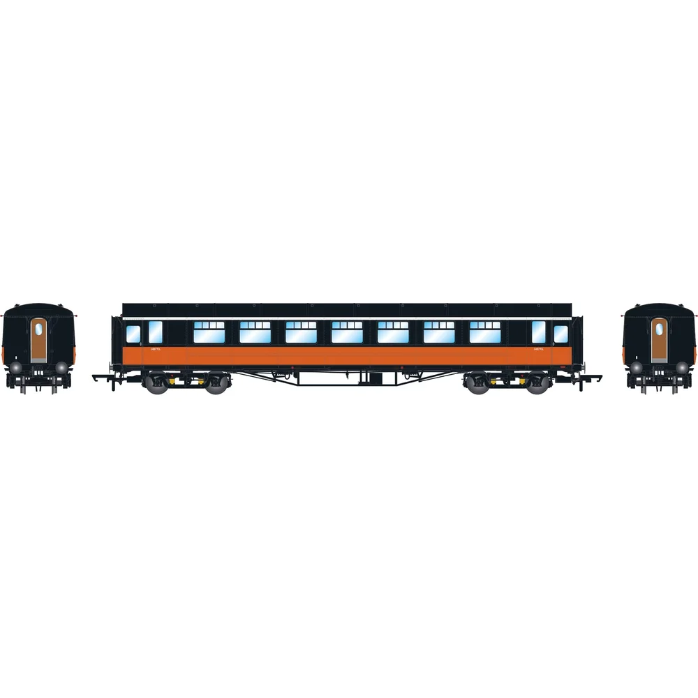 Irish Railway Models IRM1220 — Illustration Front And Side Elevations by Irish Railway Models