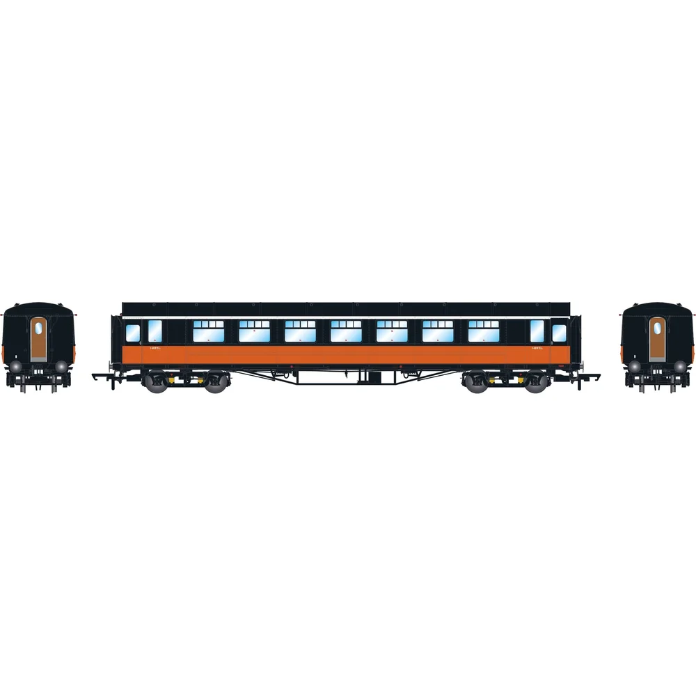 Irish Railway Models IRM1221 — Illustration Front And Side Elevations by Irish Railway Models