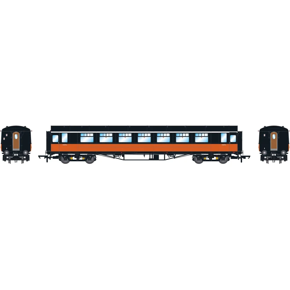 Irish Railway Models IRM1222 — Illustration Front And Side Elevations by Irish Railway Models