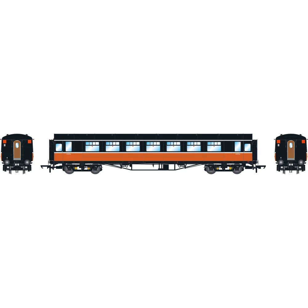 Irish Railway Models IRM1224 — Illustration Front And Side Elevations by Irish Railway Models