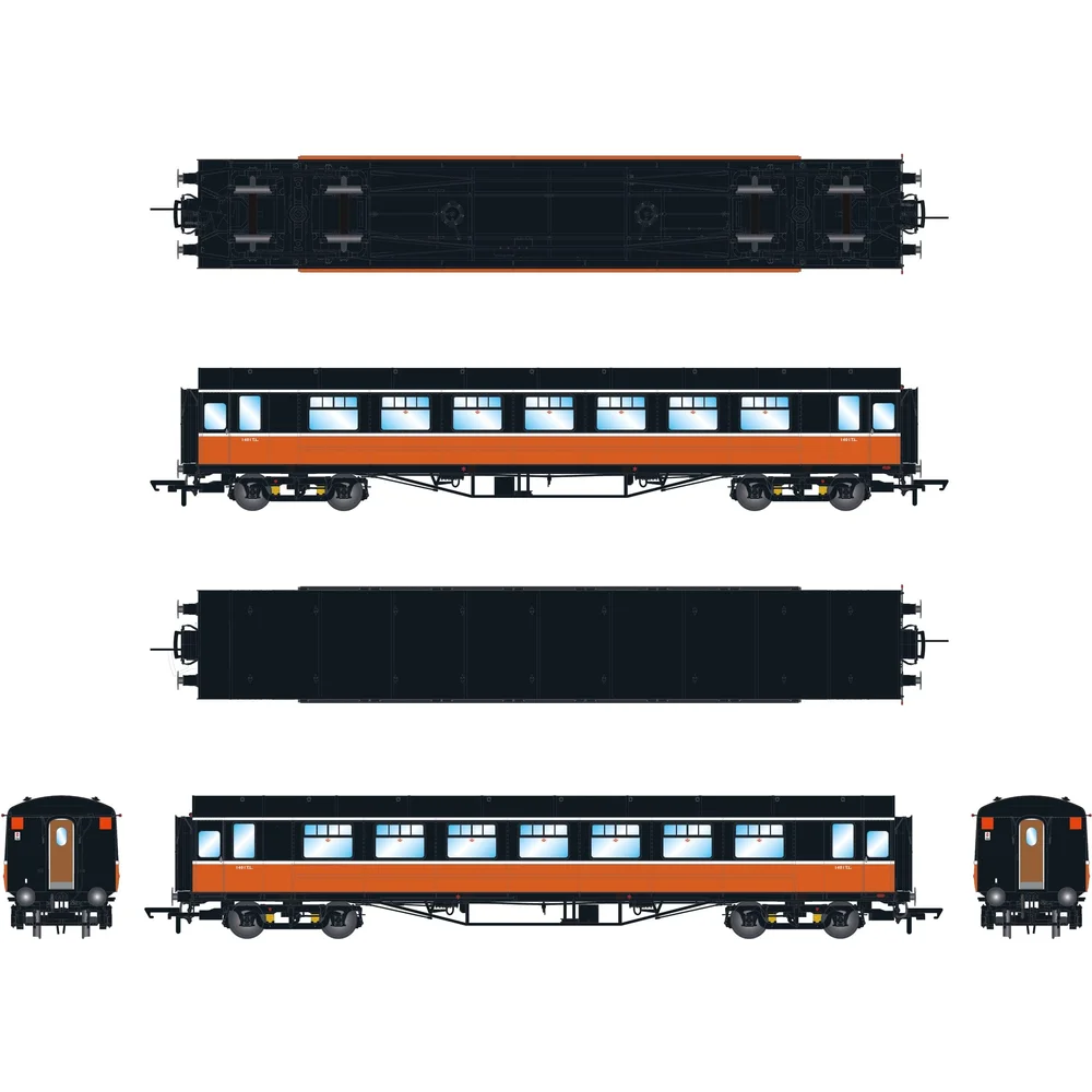 Irish Railway Models IRM1226 — Illustration All Elevations by Irish Railway Models