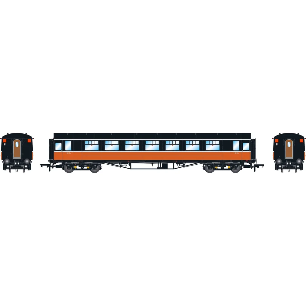 Irish Railway Models IRM1226 — Illustration Front And Side Elevations by Irish Railway Models