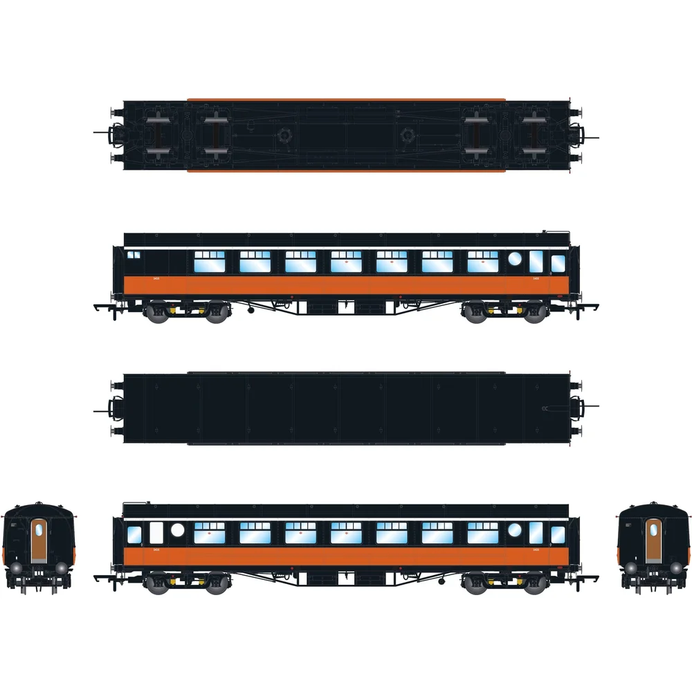 Irish Railway Models IRM1227 — Illustration All Elevations by Irish Railway Models