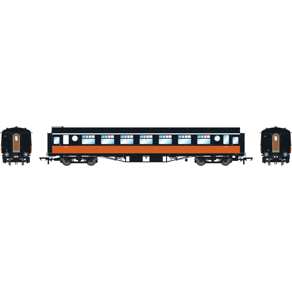 Irish Railway Models IRM1227 — Illustration Front And Side Elevations by Irish Railway Models