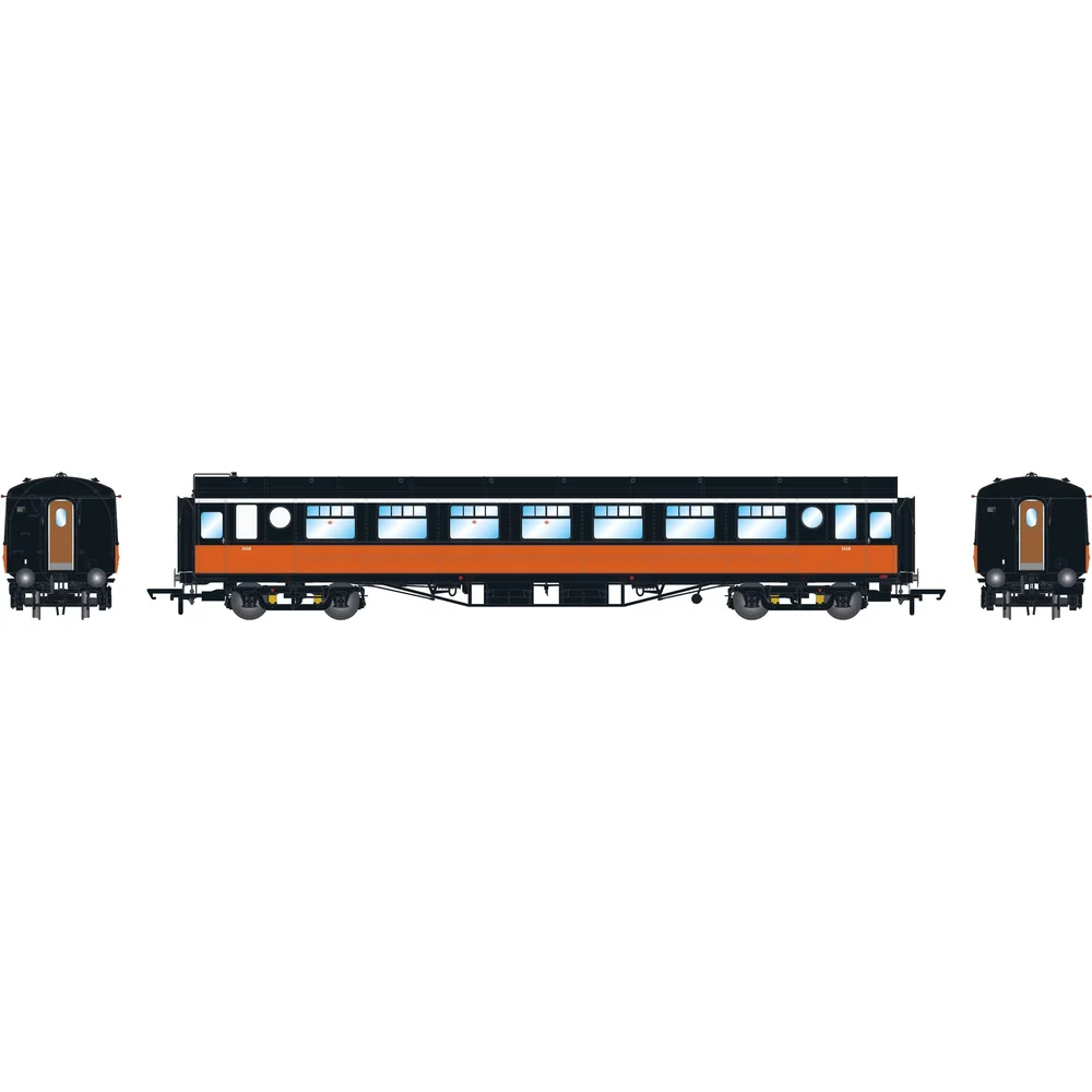 Irish Railway Models IRM1228 — Illustration Front And Side Elevations by Irish Railway Models