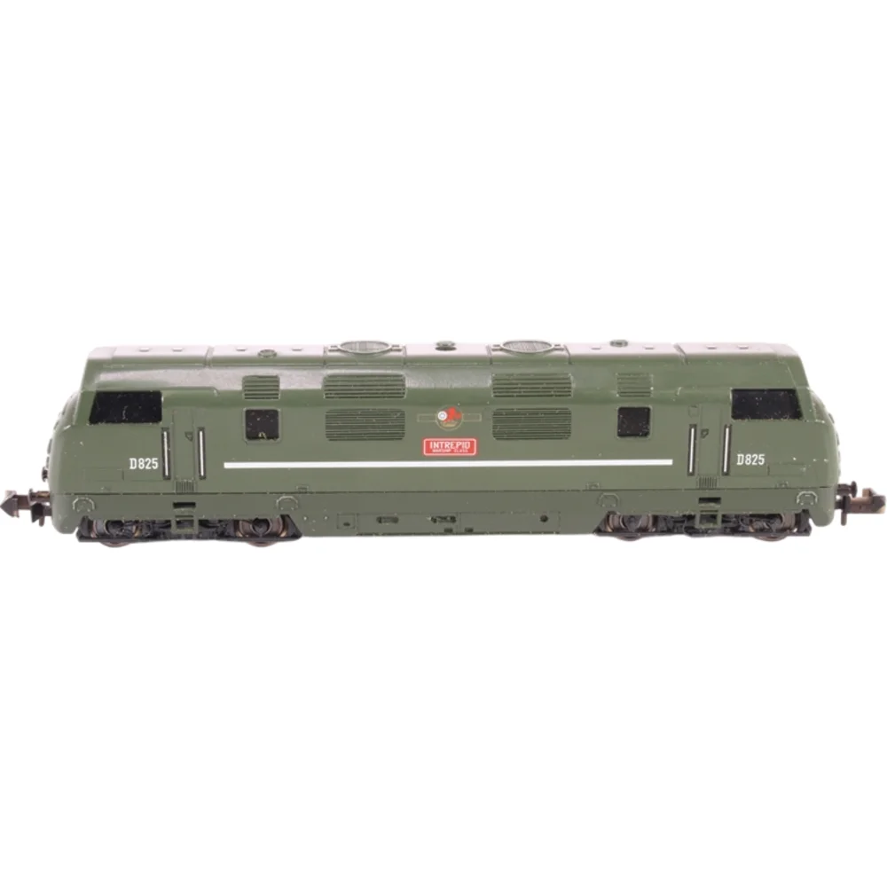 Minitrix N208 — Side Elevation Left Direction by Minitrix