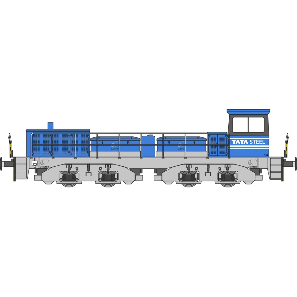 Revolution Trains RT-CBD90-TS-A — Illustration Side Elevation by Revolution Trains