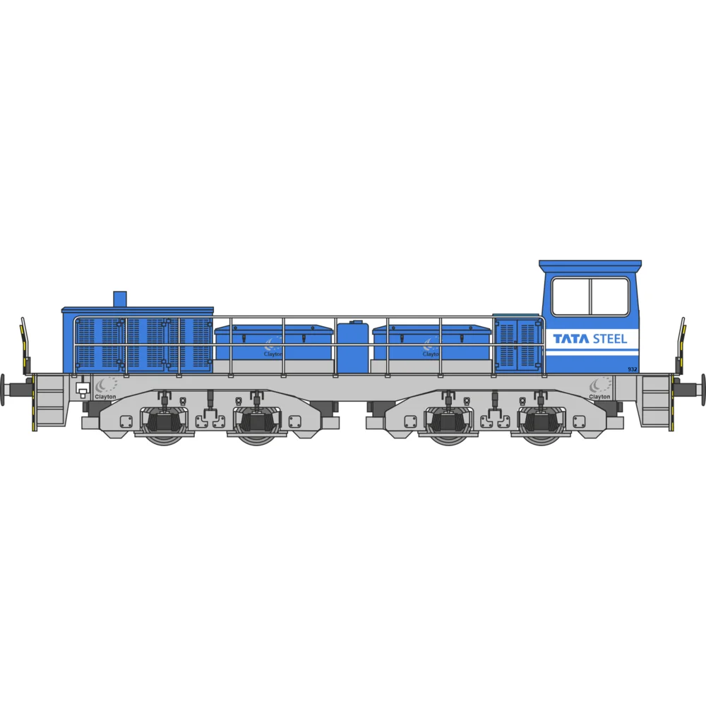 Revolution Trains RT-CBD90-TS-B — Illustration Side Elevation by Revolution Trains