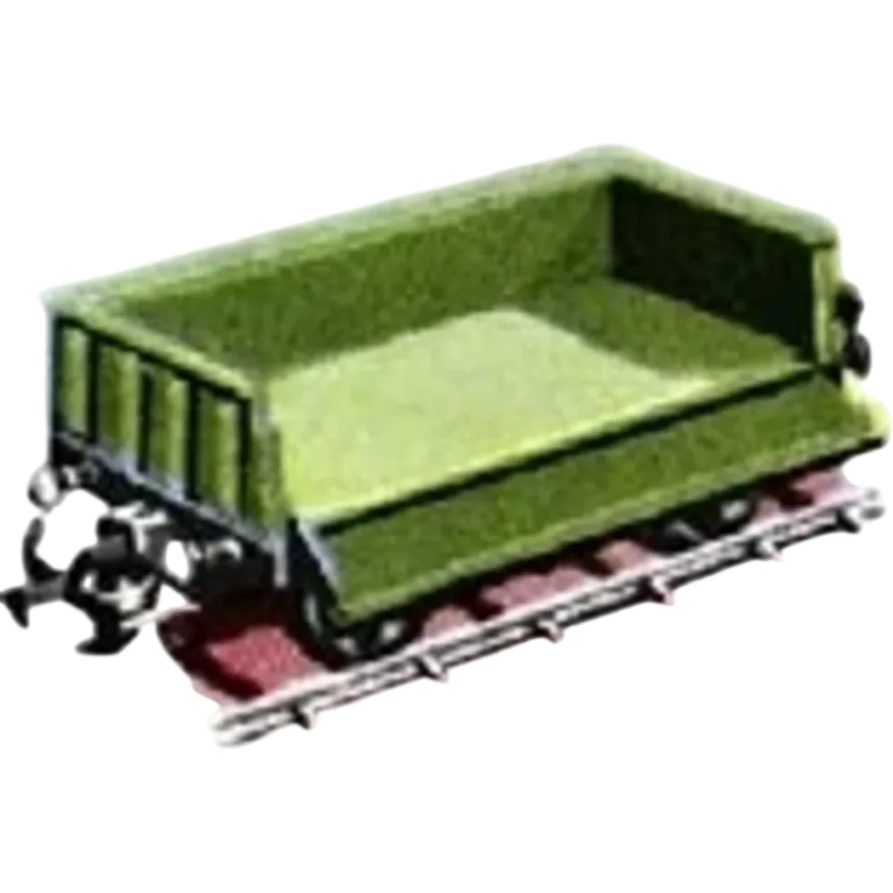 London, Midland & Scottish Railway Ballast Wagon British Railways (Green) — Catalogue Scan by Tri-ang