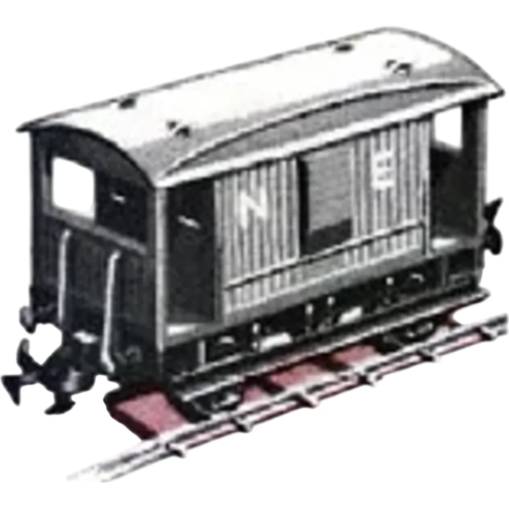 Freelance Brake Van London & North Eastern Railway (Grey) — Catalogue Scan by Tri-ang