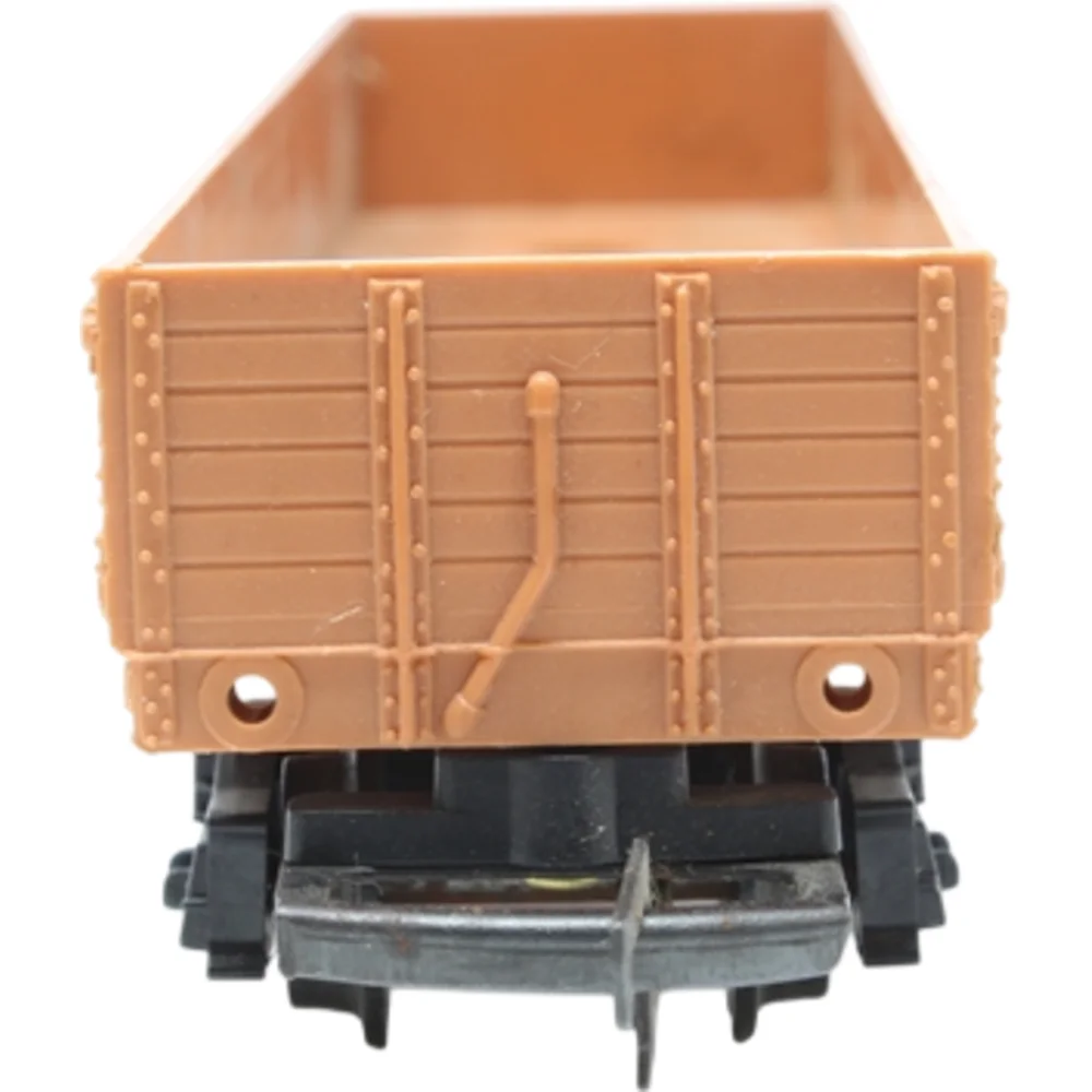 Freelance Bogie Brick Wagon Tri-ang (Maroon) — Front Elevation by Tri-ang