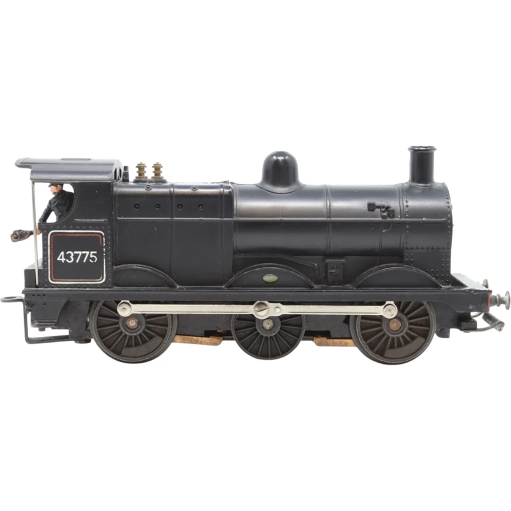 London, Midland & Scottish Railway Jinty, British Railways (Black) — Side Elevation Right Direction by Tri-ang