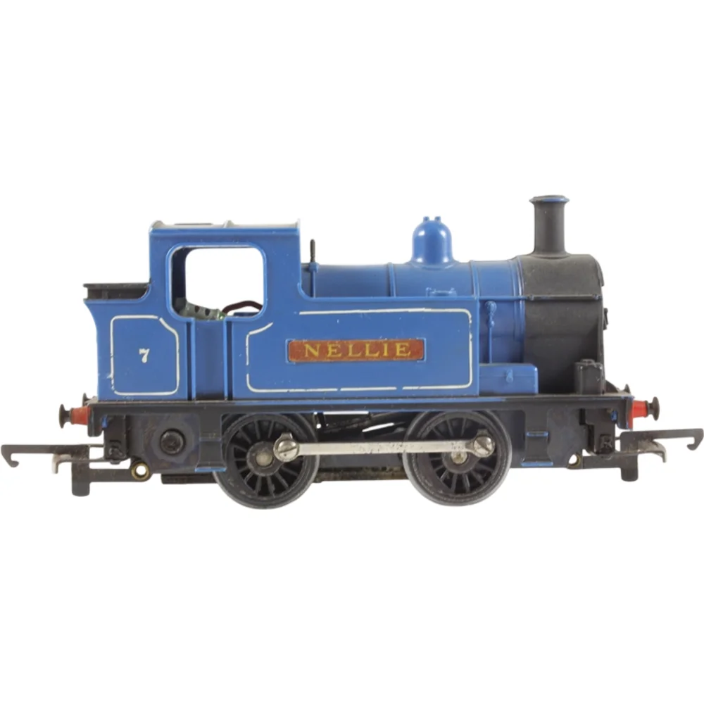 Freelance Industrial 0-4-0T, Freelance (Blue) — Side Elevation Right Direction by Tri-ang