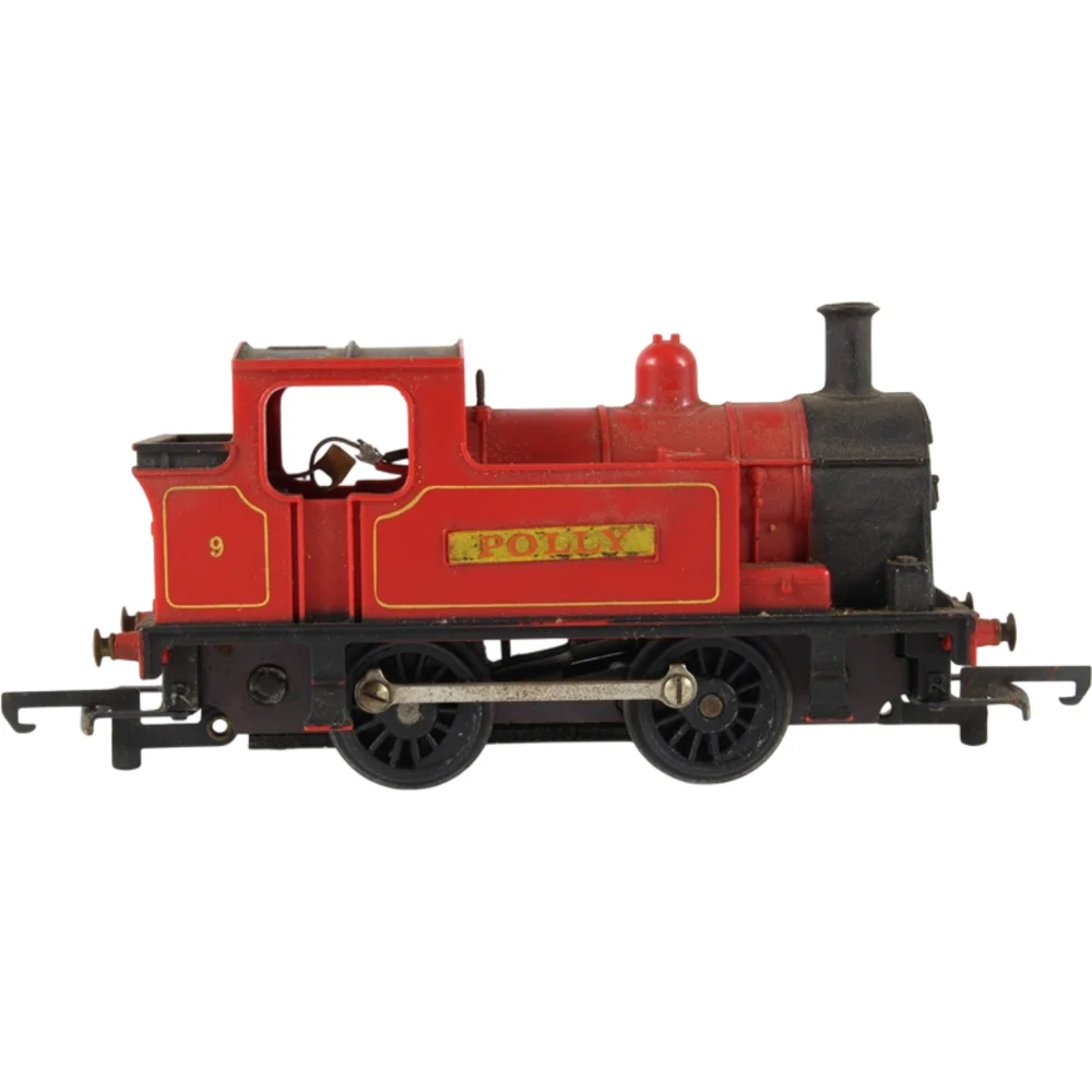Freelance Industrial 0-4-0T, Freelance (Red) — Side Elevation Right Direction by Tri-ang